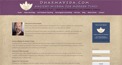 Desktop Screenshot of dharmaveda.com