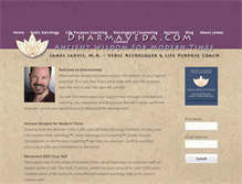 Tablet Screenshot of dharmaveda.com